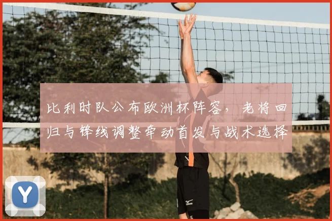 比利时队公布欧洲杯阵容，老将回归与锋线调整牵动首发与战术选择