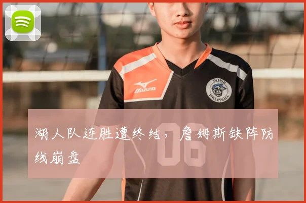 湖人队连胜遭终结,詹姆斯缺阵防线崩盘